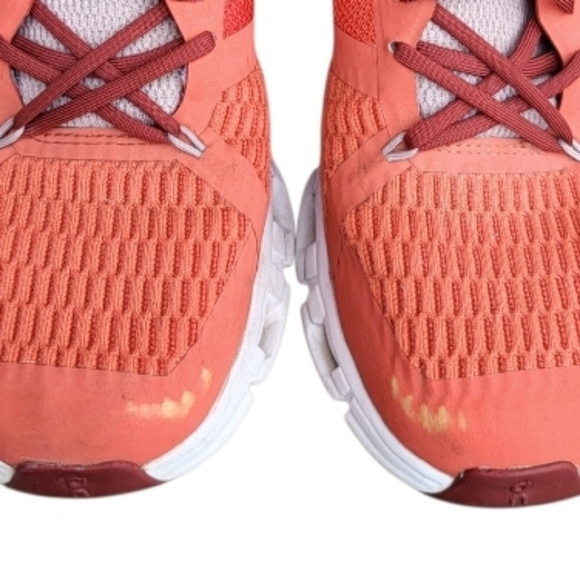 On Cloudflyer 2 Running Athletic Tennis Shoe Sneaker Flare Quartz Red Women 8 - Picture 12 of 15